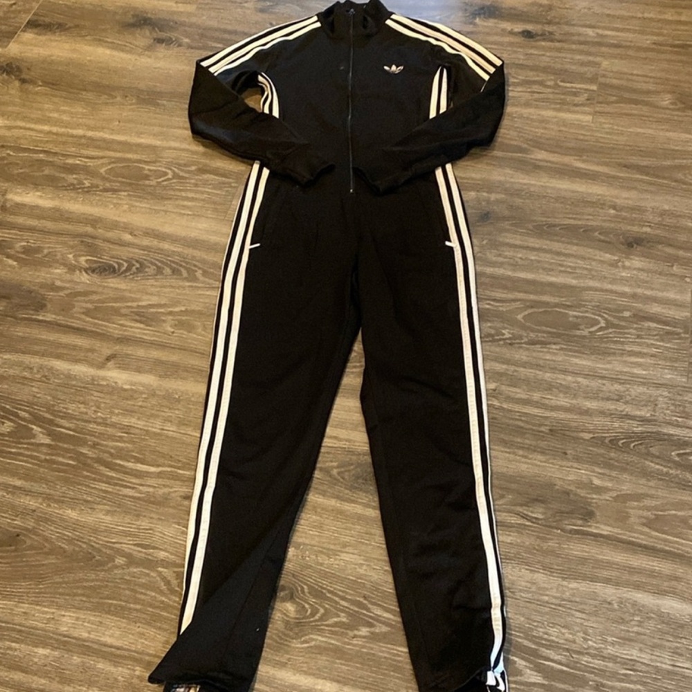 🔥Rare Adidas Women's Black Jumpsuit size s excellent